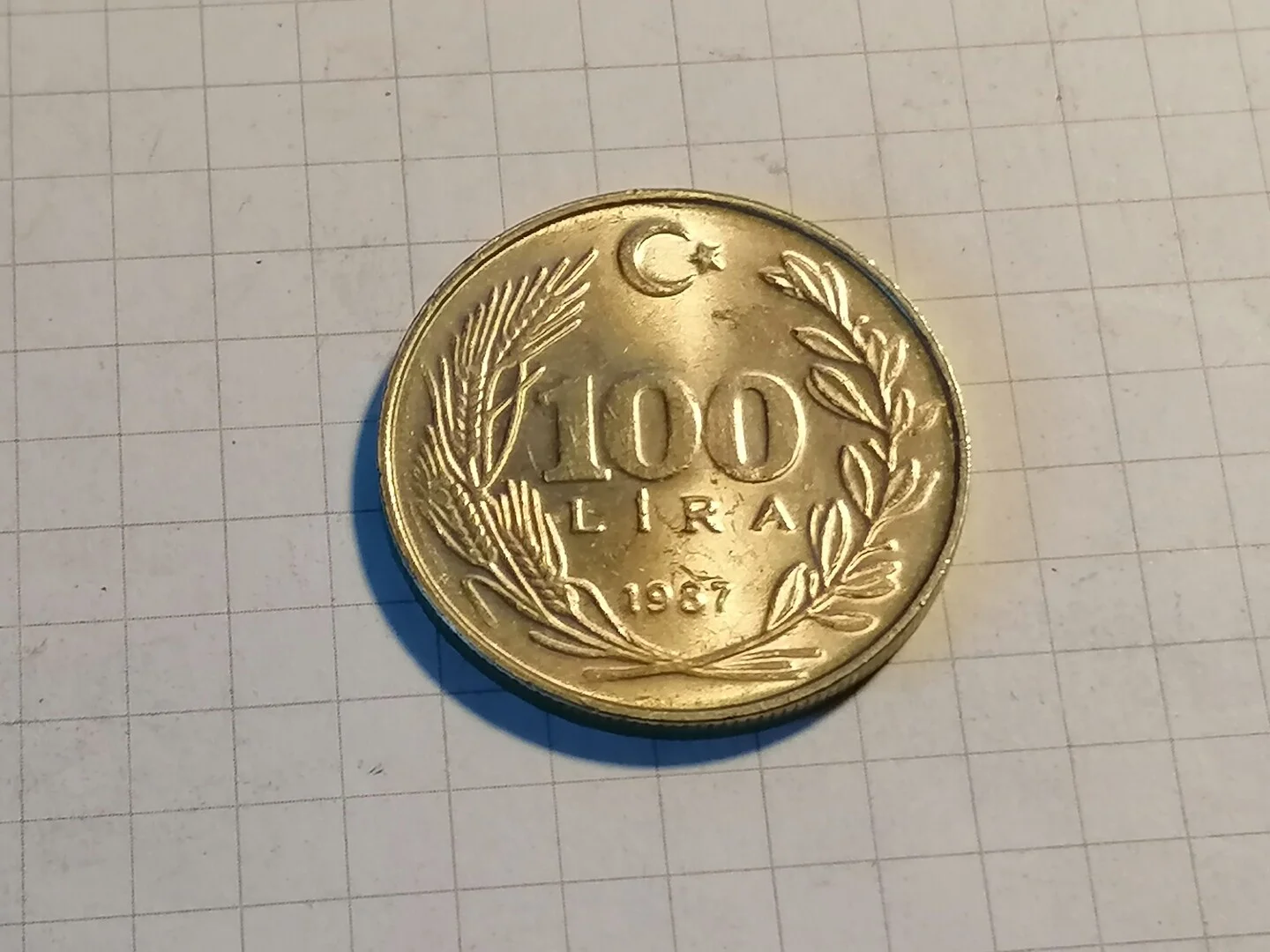 100 Lira 1987