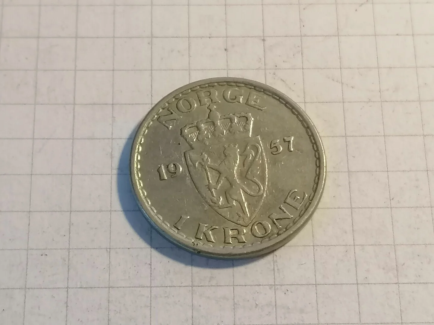 1 Krone 1957