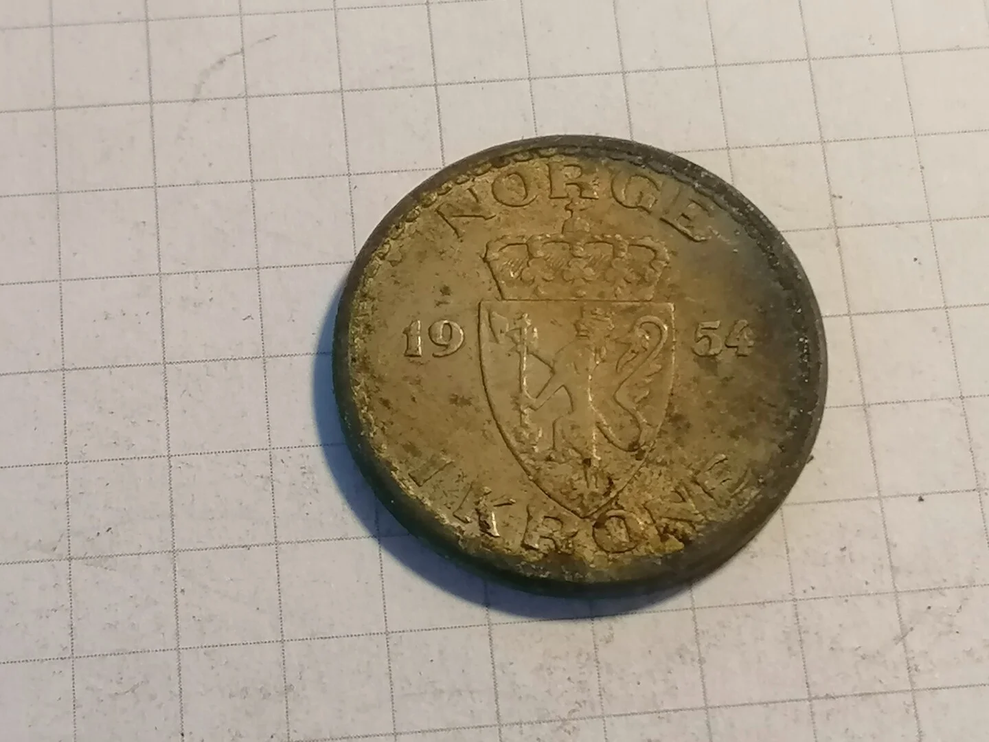 1 Krone 1954