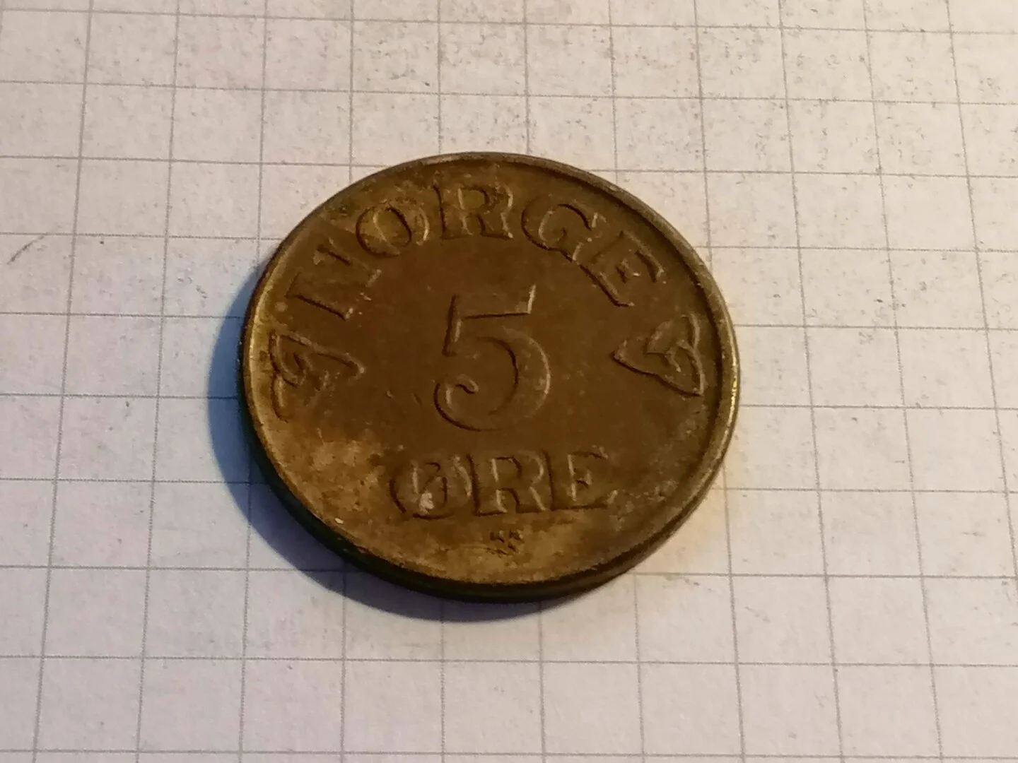 5 Øre 1952