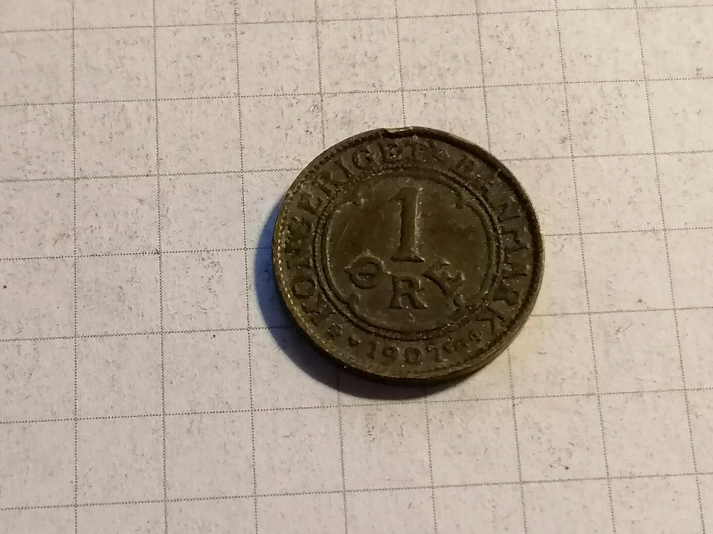 1 Öre 1907