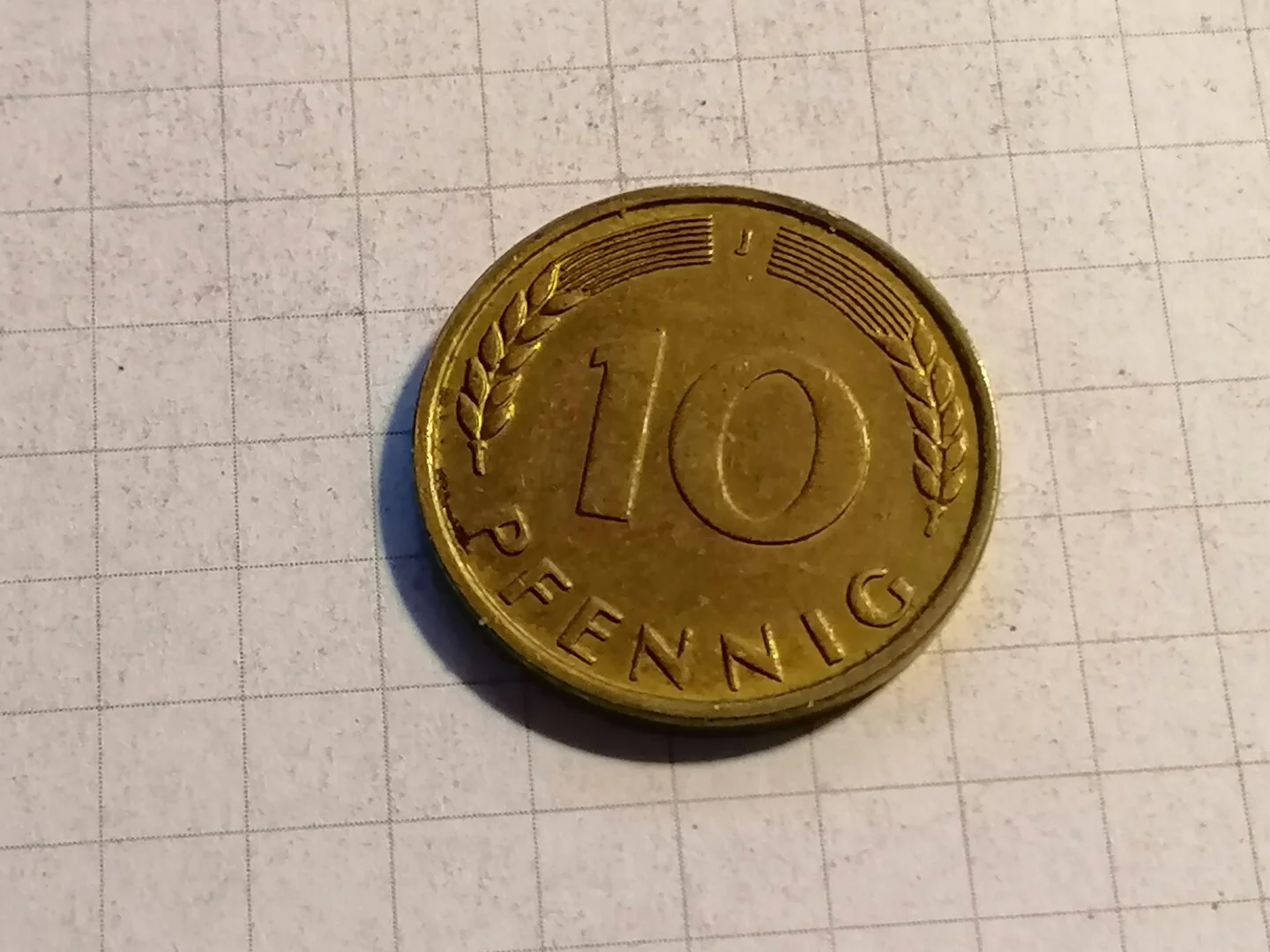 10 Pfennige 1949 J