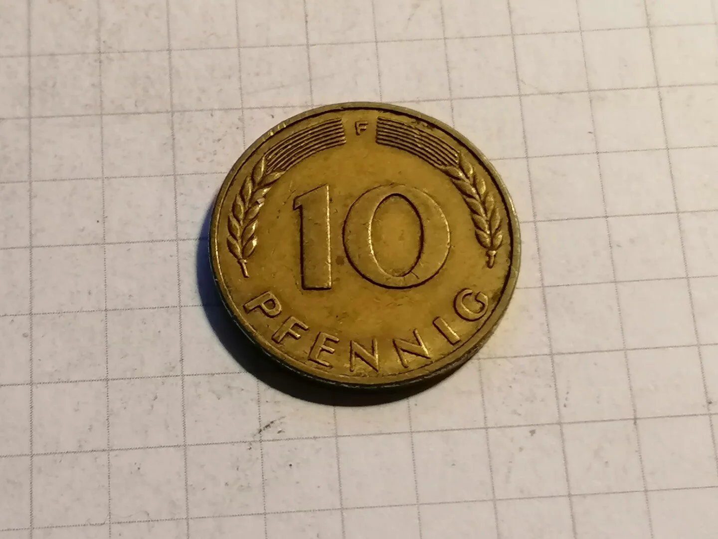 10 Pfennige 1949 F