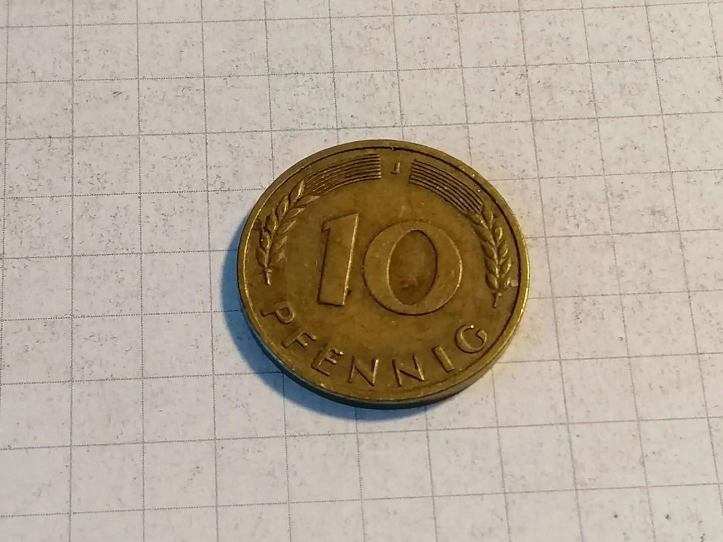 10 Pfennige 1950 J