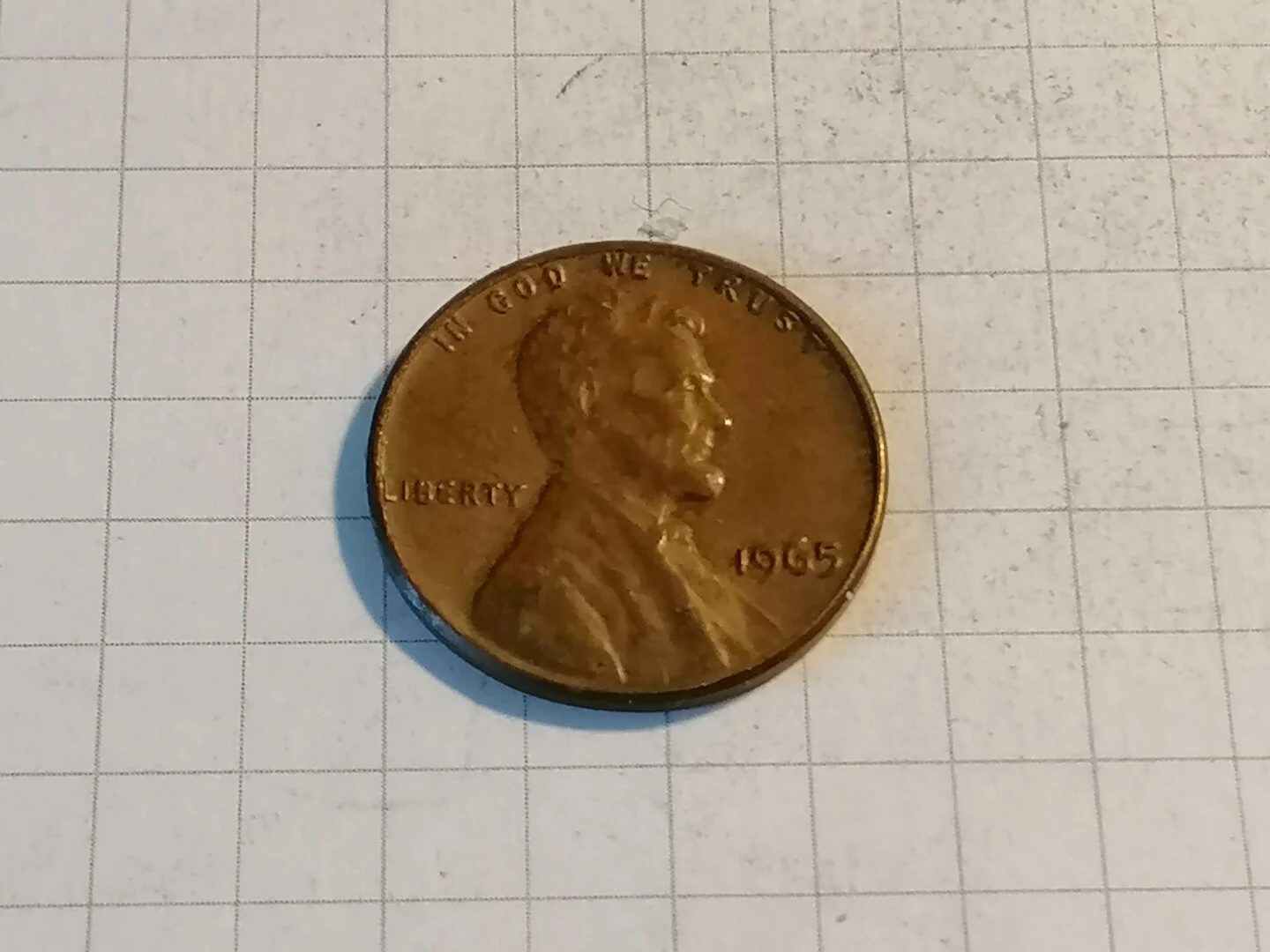 USA 1 Cent 1965