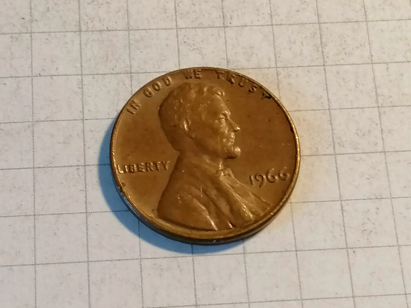 USA 1 Cent 1966