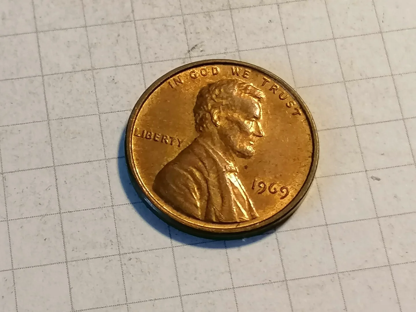 USA 1 Cent 1969