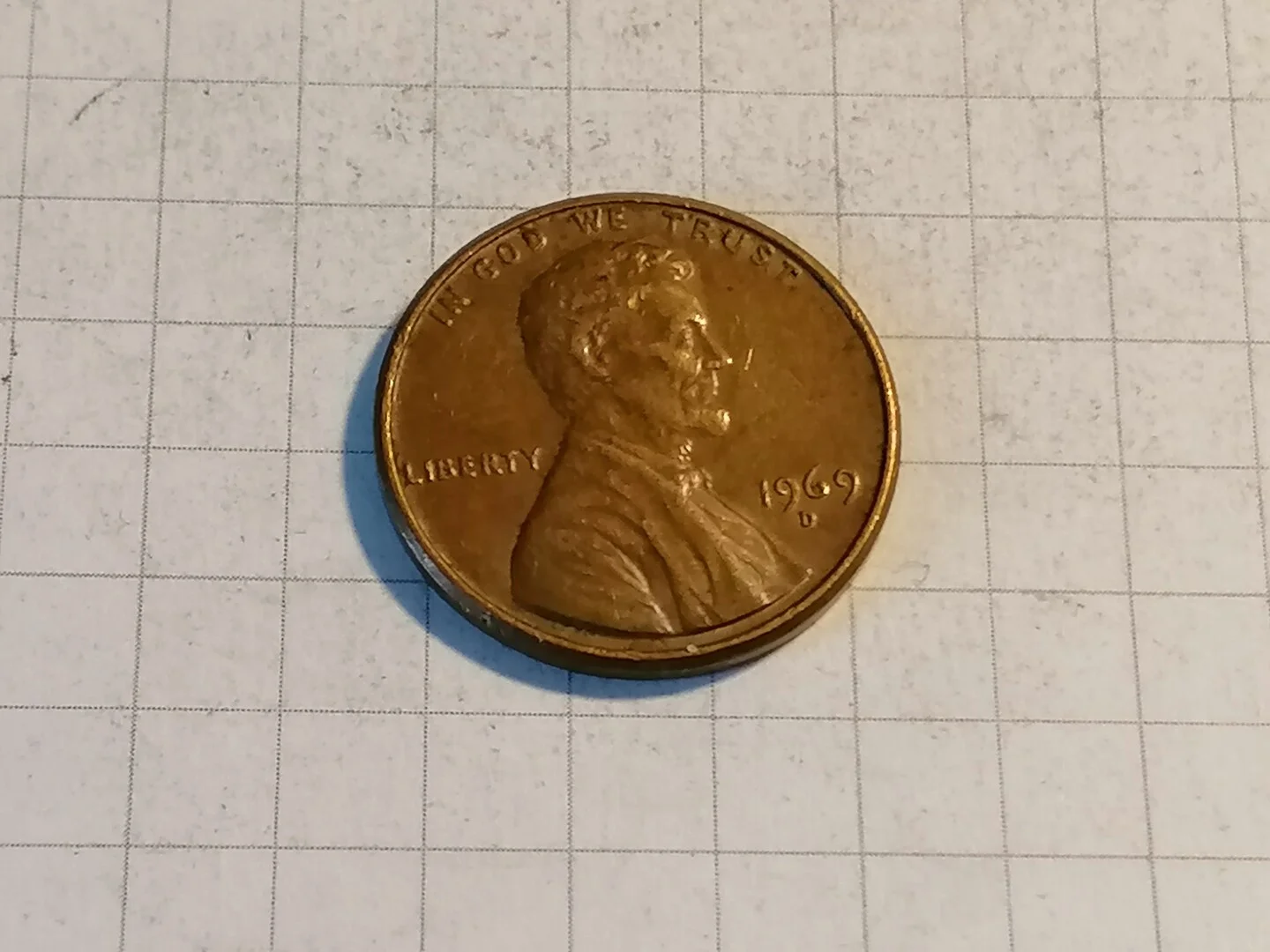 USA 1 Cent 1969 D