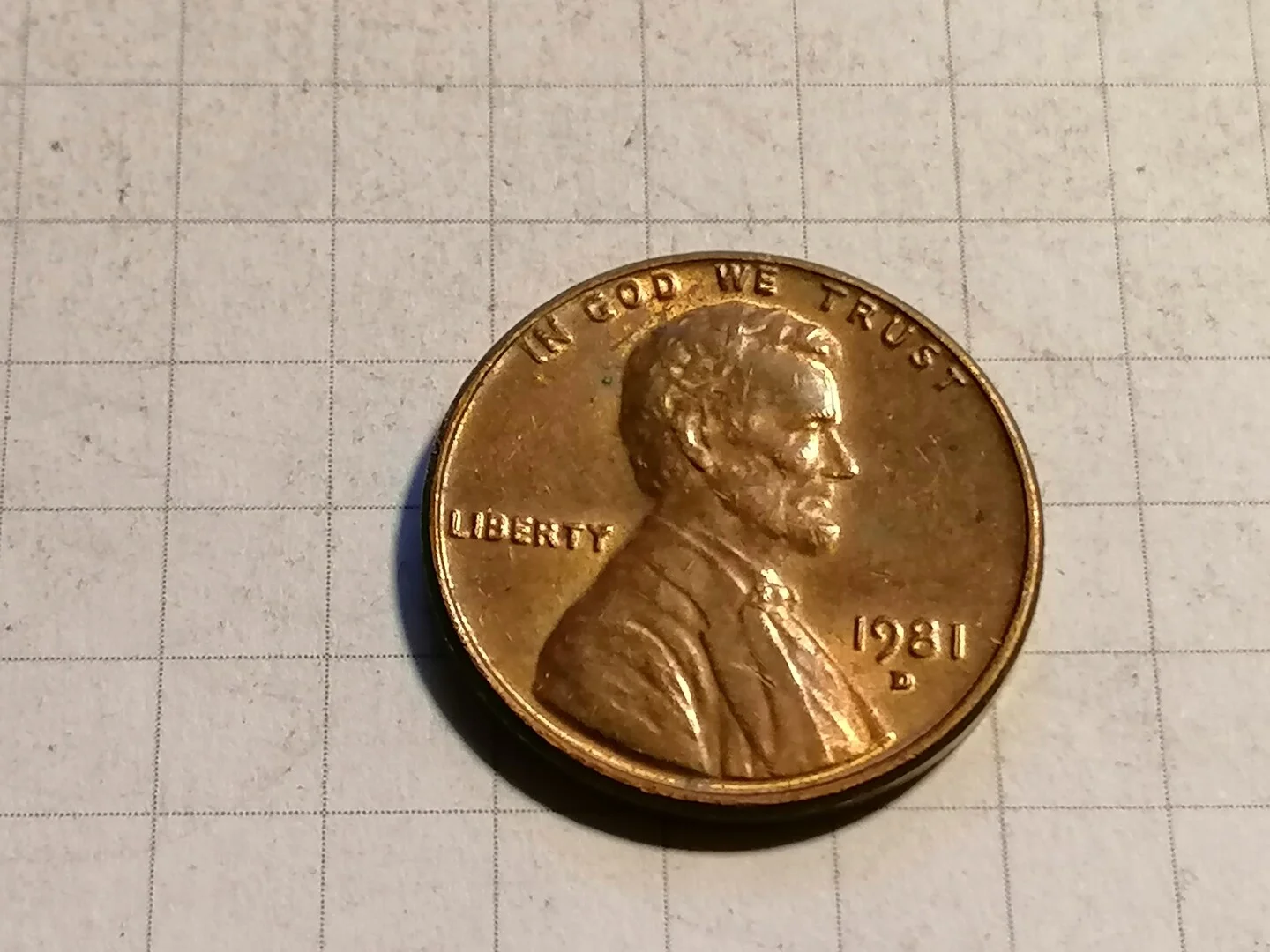 USA 1 Cent 1981 D