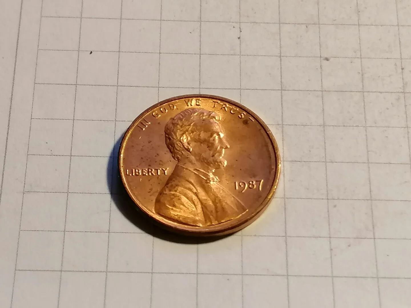 USA 1 Cent 1987