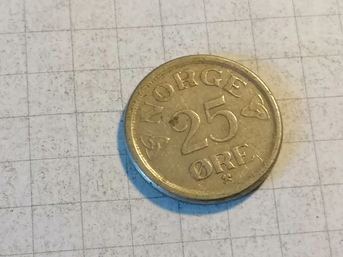 25 Øre  1957	