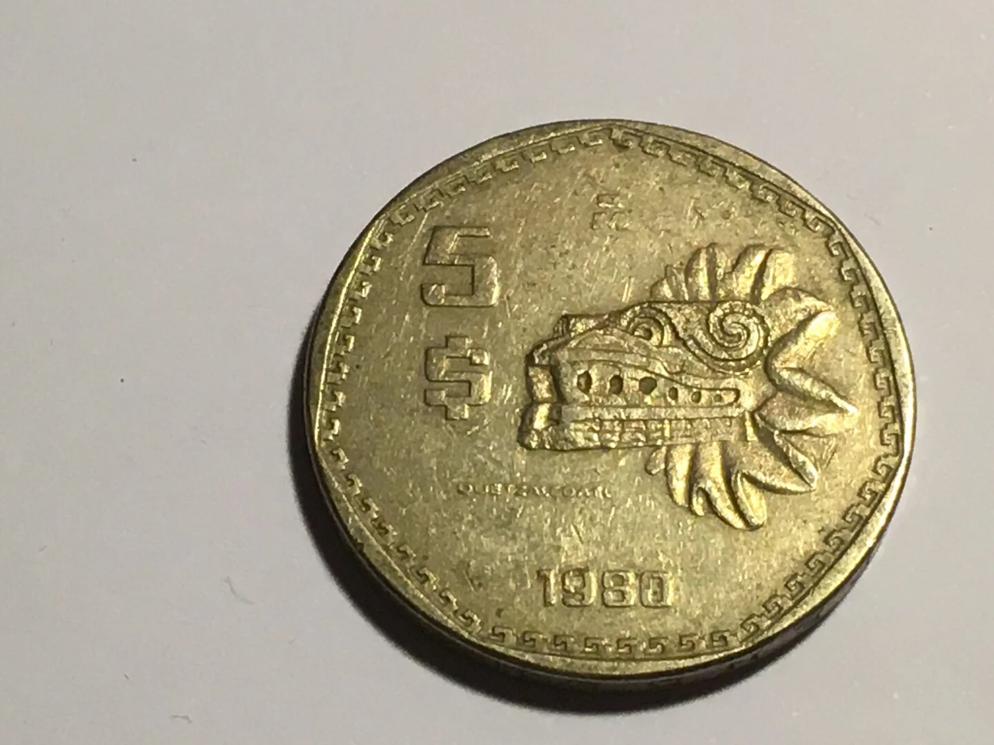 Mexiko 5 Pesos 1980